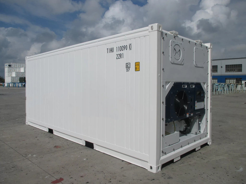 Contenedor Reefer 20 pies Monofasico de media temperatura