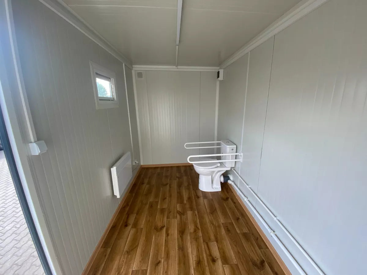 Contenedor sanitario para personas con discapacidad Contenedor sanitario para personas con discapacidad WC con rampa ( Ref: 3907 )