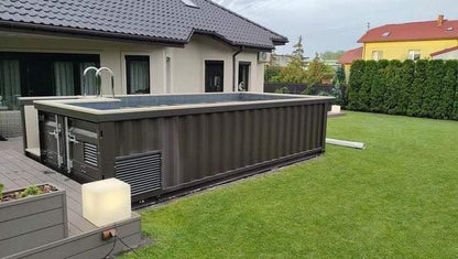 Piscina de contenedores de 20 pies