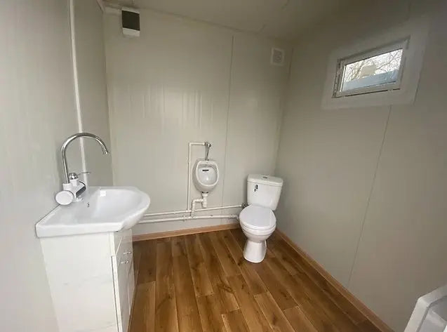 Contenedor Sanitario WC Box con Cabina Doble ( Ref: S2105 )